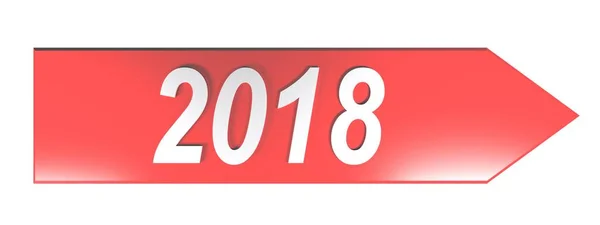 2018 Année Bonne Année Fête Événement Bonne Année Fête Gai — Photo