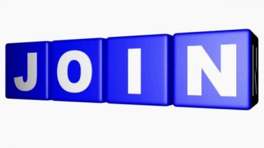 Mavi küpleri - 3d Video işleme katılmak