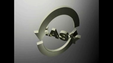 Dönen oklar ile kolay - 3d render video klip