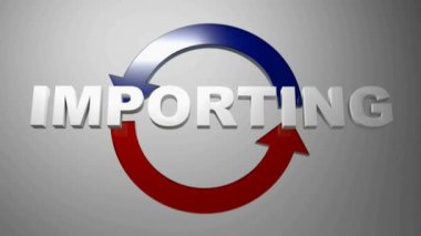 Dönen oklarla alma - 3d render video klip