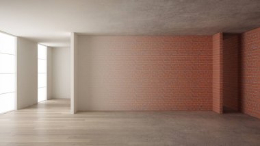 İç tasarım yenileme, önce ve sonra tamir ve duvar resmi, parke döşeme, geliştirme adımlardan, ev yenileme kavram fikir arka plan kopya alanı ile