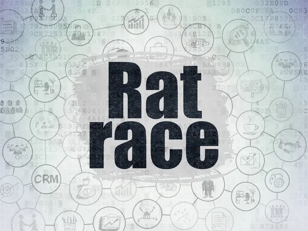 İş kavramı: keşmekeş dijital veri kağıt arka plan üzerinde