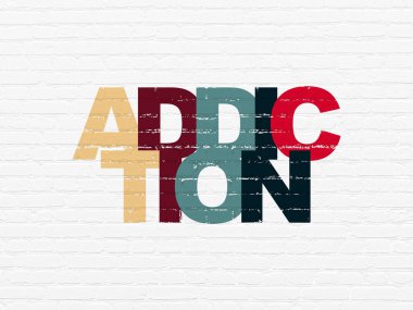 Tıp kavramı: duvar arka plan bağımlılığı