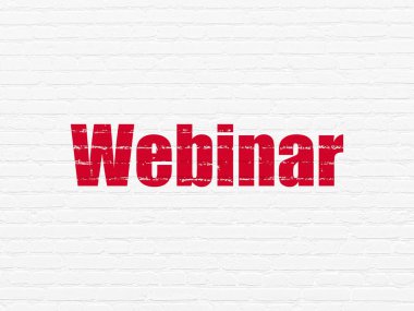 Kavram öğrenme: duvar arka plan Webinar