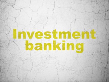 Bankacılık kavramı: duvar arka plan bankacılık yatırım