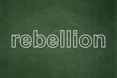 Siyasi kavram: Kara tahta zemin üzerine isyan