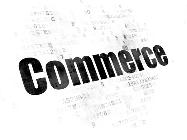 Finance concept: Commerce on Digital background — Stock Photo, Image