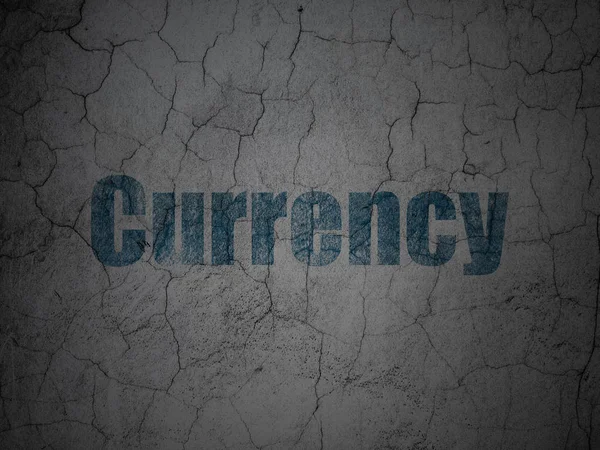Koncepcji bankowości: waluty na tle ściany grunge — Zdjęcie stockowe
