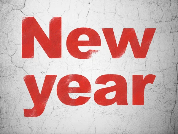 Tatil konsepti: Duvarda Yeni Yıl arkaplanı