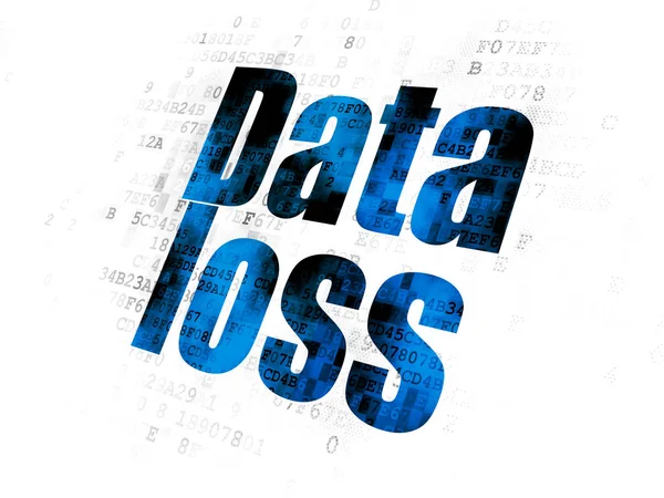 Data concept: Data Loss on Digital background — Stock Photo, Image