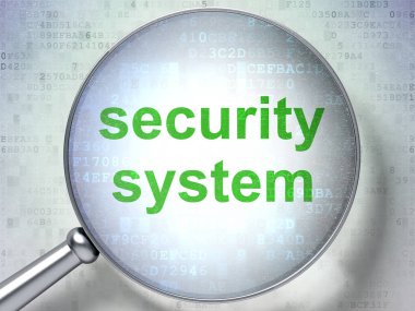 Güvenlik kavramı: güvenlik sistemi ile optik cam