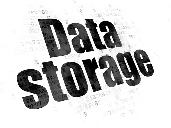 Data concept: Data Storage on Digital background — Stock Photo, Image