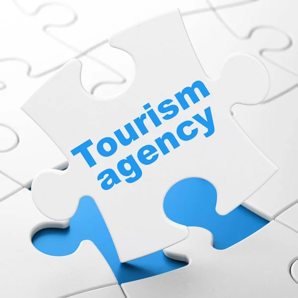 Vakantie concept: Turismo del Patto op puzzel achtergrond — Stockfoto