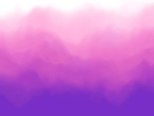 Violet abstracte achtergrond. Mist of rook effect. Violet wolken mist. — Stockvector