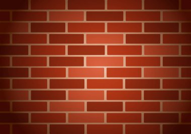 Tuğla duvar arka planı. vektör illüstrasyonu