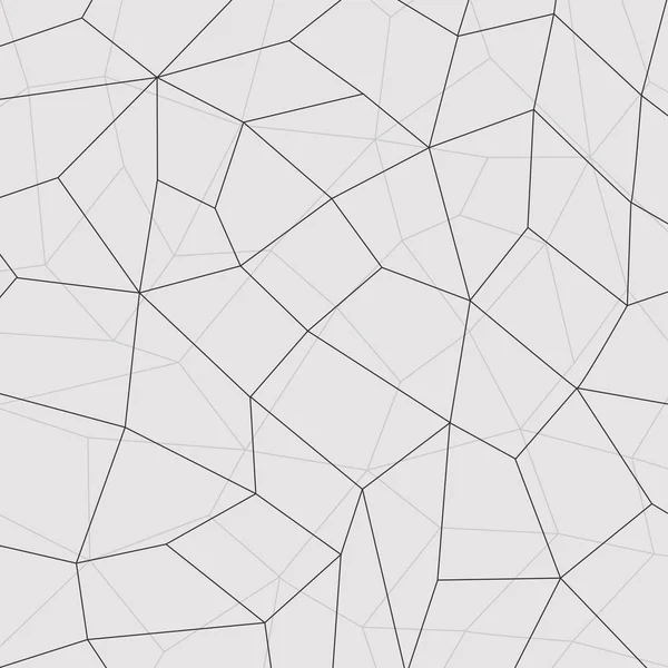 Geometrik Mozaik Arka Plan Hatları Bağlayın Vektör Çizim — Stok Vektör