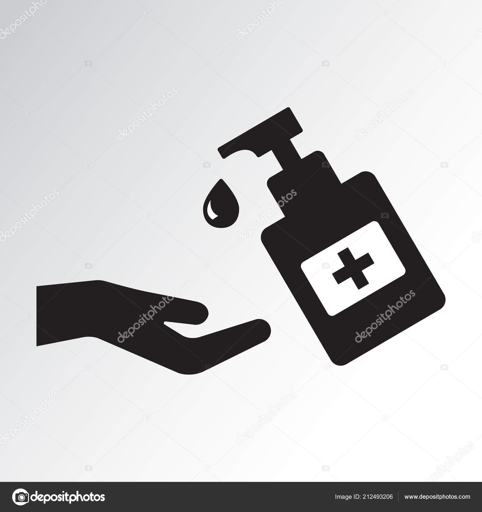 9 867 Hand Sanitizer Bottle Vector Images Free Royalty Free Hand Sanitizer Bottle Vectors Depositphotos