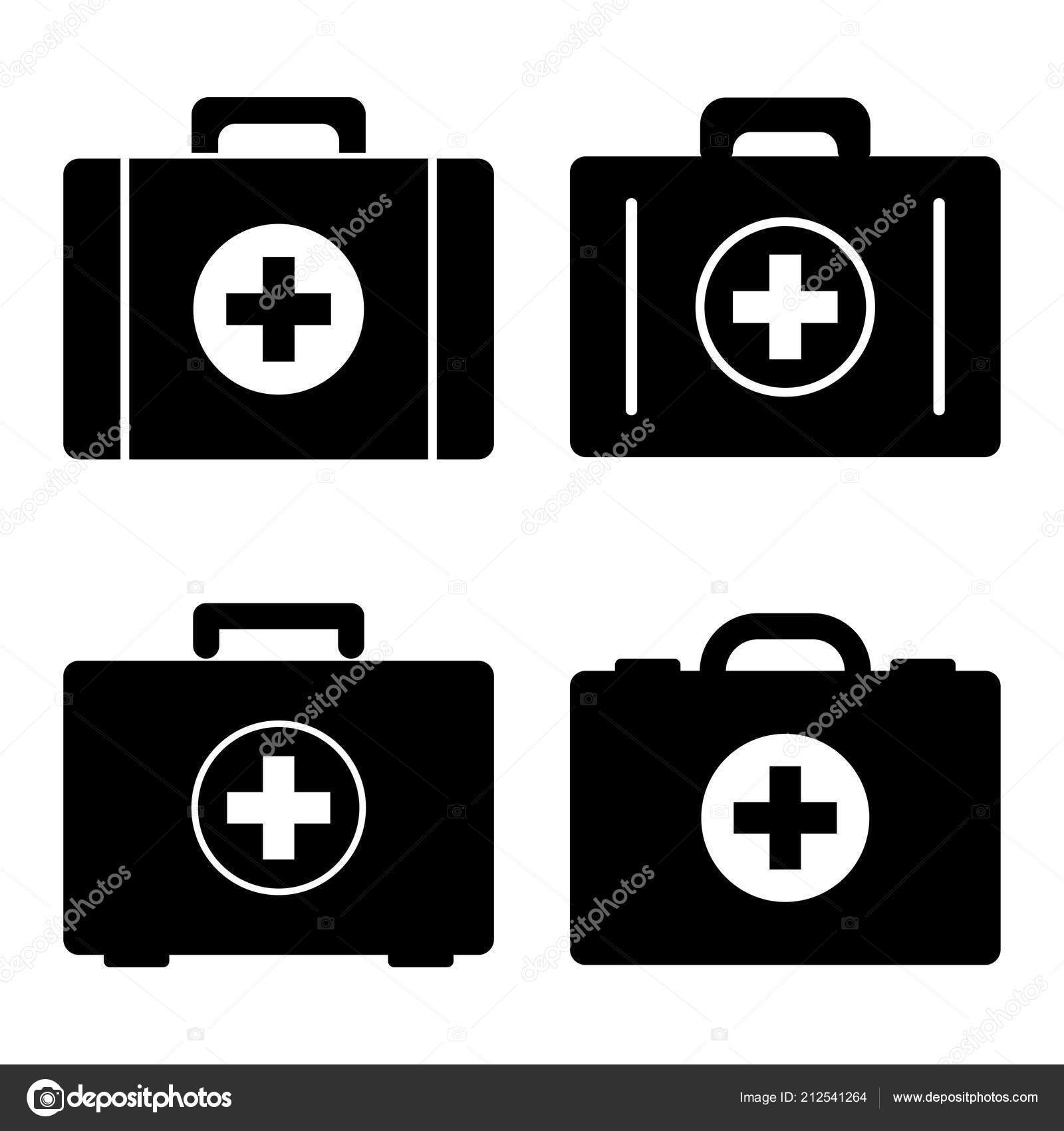 First Aid Clipart Black And White