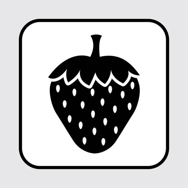 いちご果物アイコン ストックベクター C Vectorchef