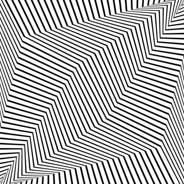 Fütüristik tek renkli çizgili arka plan. Vektör çizim