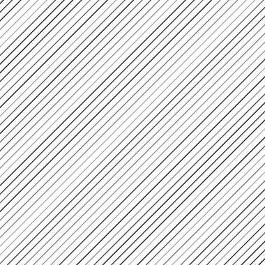 Geometrik çizgili arka plan siyah sürekli paralel çapraz çizgiler ile. Vektör çizim.