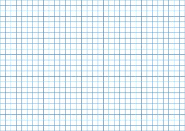Damalı geometrik arka plan mavi çizgiler ile. Öğrenci yarıyıl Not Defteri sayfası. Vektör çizim