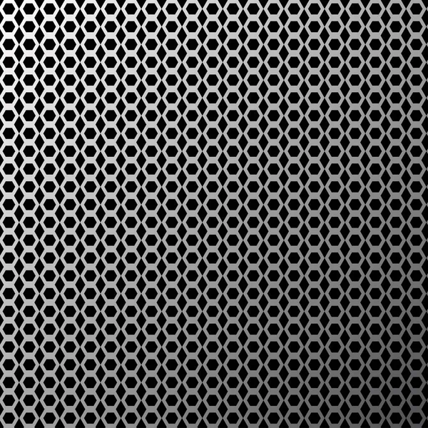 Abstrakt Geometrisk Baggrund Med Mørkegrå Sekskanter Vektorillustration – Stock-vektor