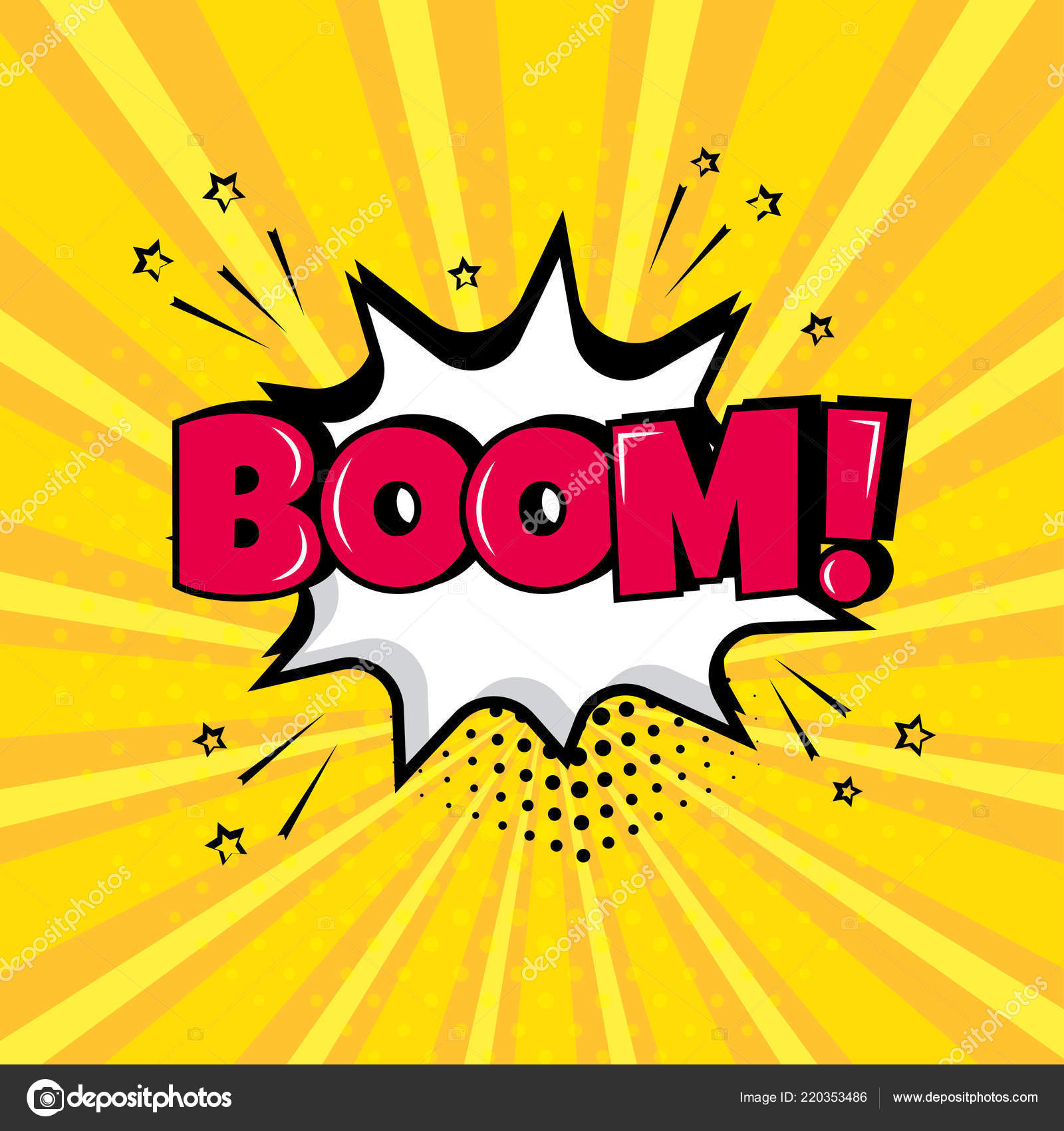 White Comic Bubble Boom Word Yellow Background Comic Sound Effects Stock Vector Image by ©Sylfida #220353486 White Comic Bubble Boom Word Yellow Background Comic Sound Effects Stock Vector Image by ©Sylfida #220353486
