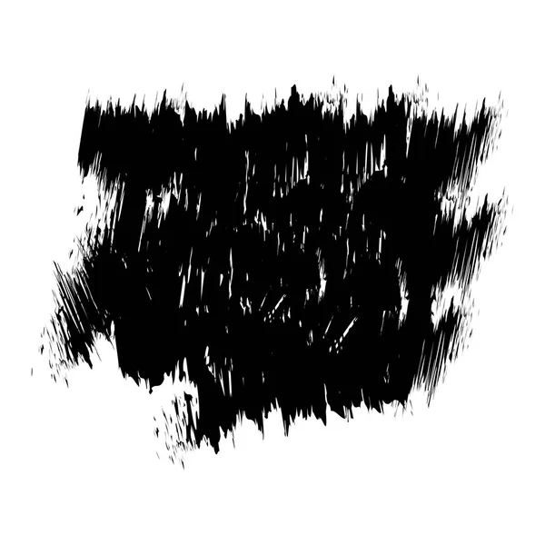 黒い汚れのスポット あなたのテキストのための場所 テンプレート フレーム ベクトル図 — ストックベクタ