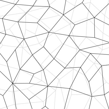 Geometrik mozaik arka plan, hatları bağlayın. Vektör çizim