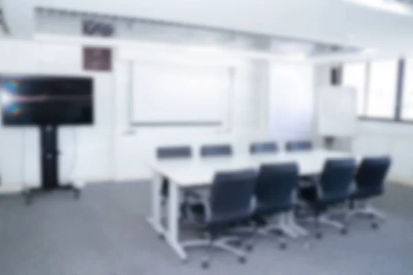 Verschwommener Hintergrund Von Konferenzsaal Oder Seminarraum Mit Kopierraum — Stockfoto