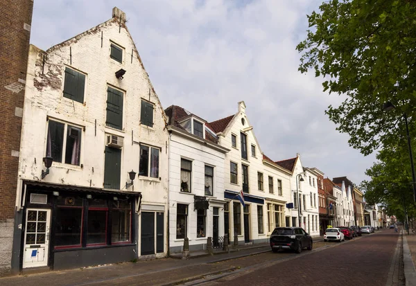 Una Hermosa Vista Las Casas Arquitectura Antigua Ciudad Holandesa Vlaardingen — Foto de Stock