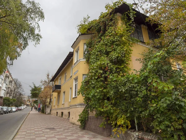 Stavropol Russie Octobre 2018 Une Vieille Maison Sur Rue Kosta — Photo