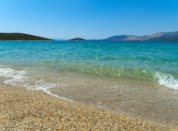 Utsikt Över Egeiska Havet Nära Staden Marmari Den Grekiska Evia — Stockfoto