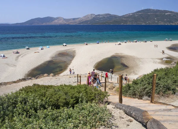 Marmari Evia Island Greece 2020 그리스에 에비아 섬에서 휴일을 보내는 — 스톡 사진