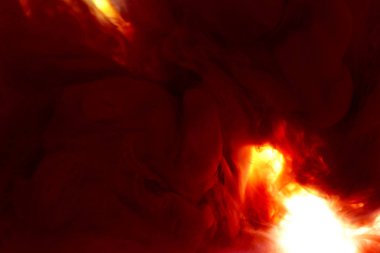 Su çok renkli Duman Akrilik sanat renkli arka plan dokusu içinde mürekkep