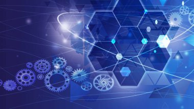 iş çözüm illüstrasyonu için kavram arka planı