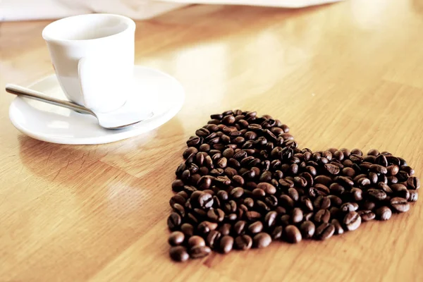Coffee Drink Cup Espressoo Aroma Caffeine Hot Love Coffe Good — стоковое фото