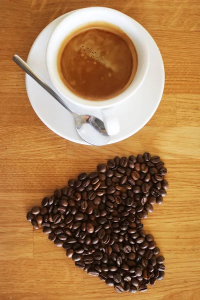 Coffee Drink Cup Espressoo Aroma Caffeine Hot Love Coffe Good — стоковое фото