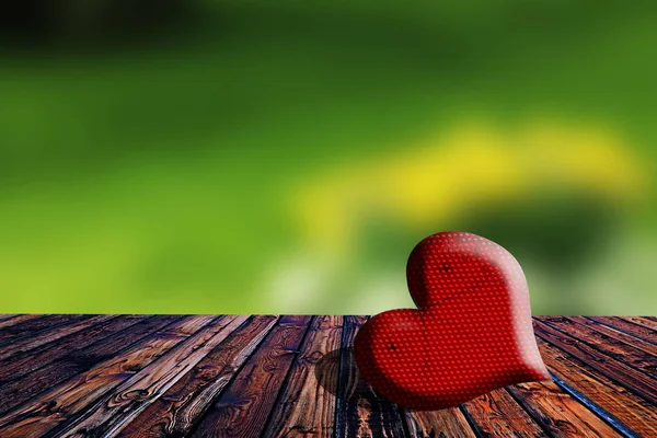 Srdce Valentýna Slavit Lásku Texturu Pozadí Červené — Stock fotografie