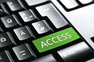 Giriş girişi, Klavye düğmesi