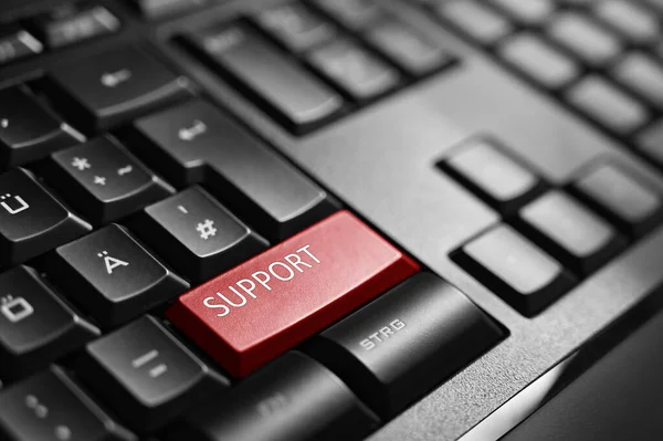 Support Enter Keyboard Button — Stock Photo, Image