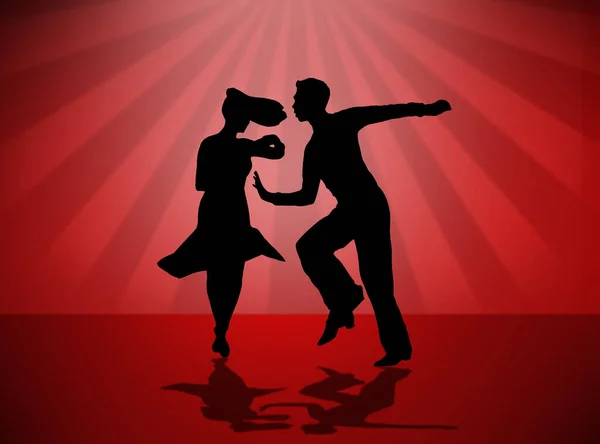 Latin Salsa - Tango Dance Couple