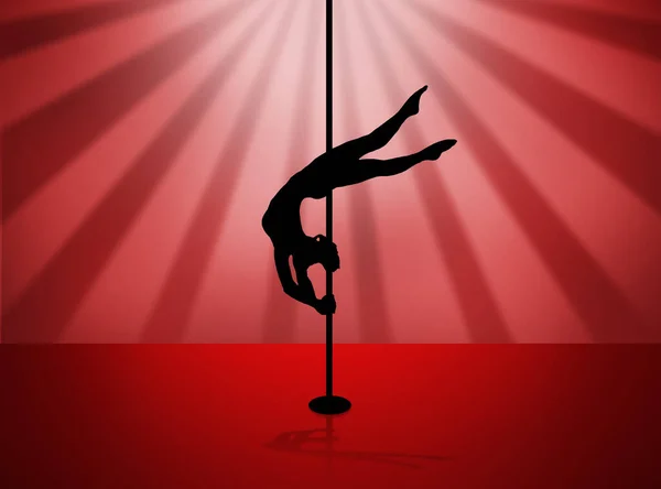 Pole Dance sport , Girl