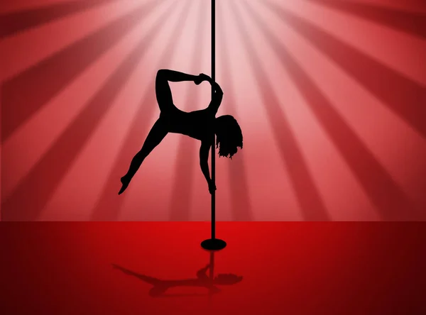 Pole Dance sport , Girl