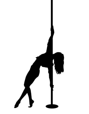 Direk dansı sporu, kızım.