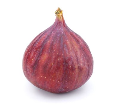 İncir meyve üzerine beyaz izole. Kırpma yolu