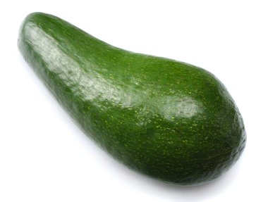 sağlıklı gıda. Beyaz arka plan üzerinde izole taze avokado