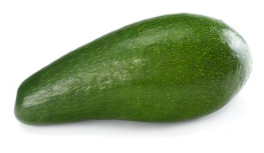 sağlıklı gıda. Beyaz arka plan üzerinde izole taze avokado