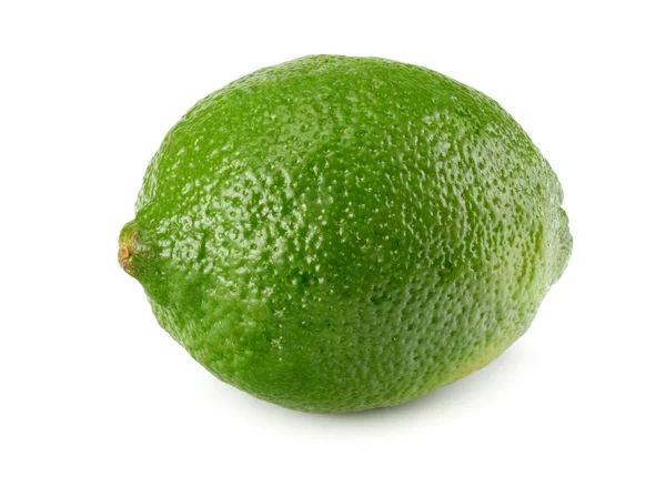 Healthy Food Lime Fruit Isolated White Background — Stock Photo, Image
